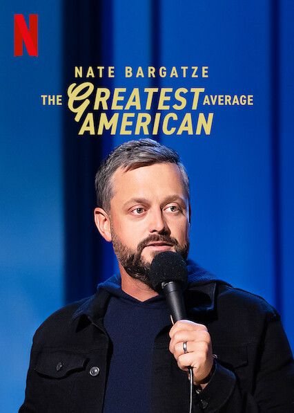 Nate Bargatze performing live on stage